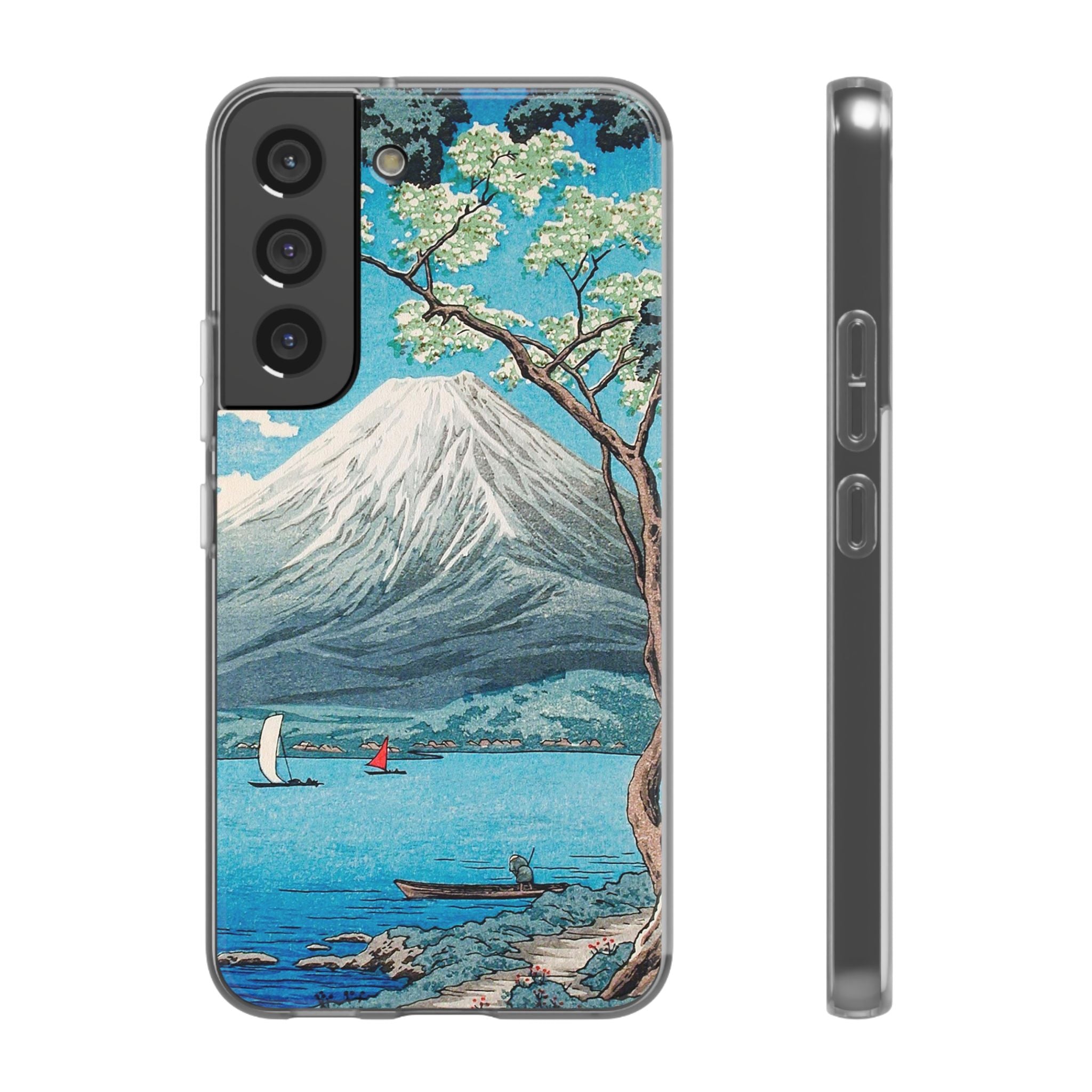 Mount Fuji from Lake Yamanaka - Flexi Case