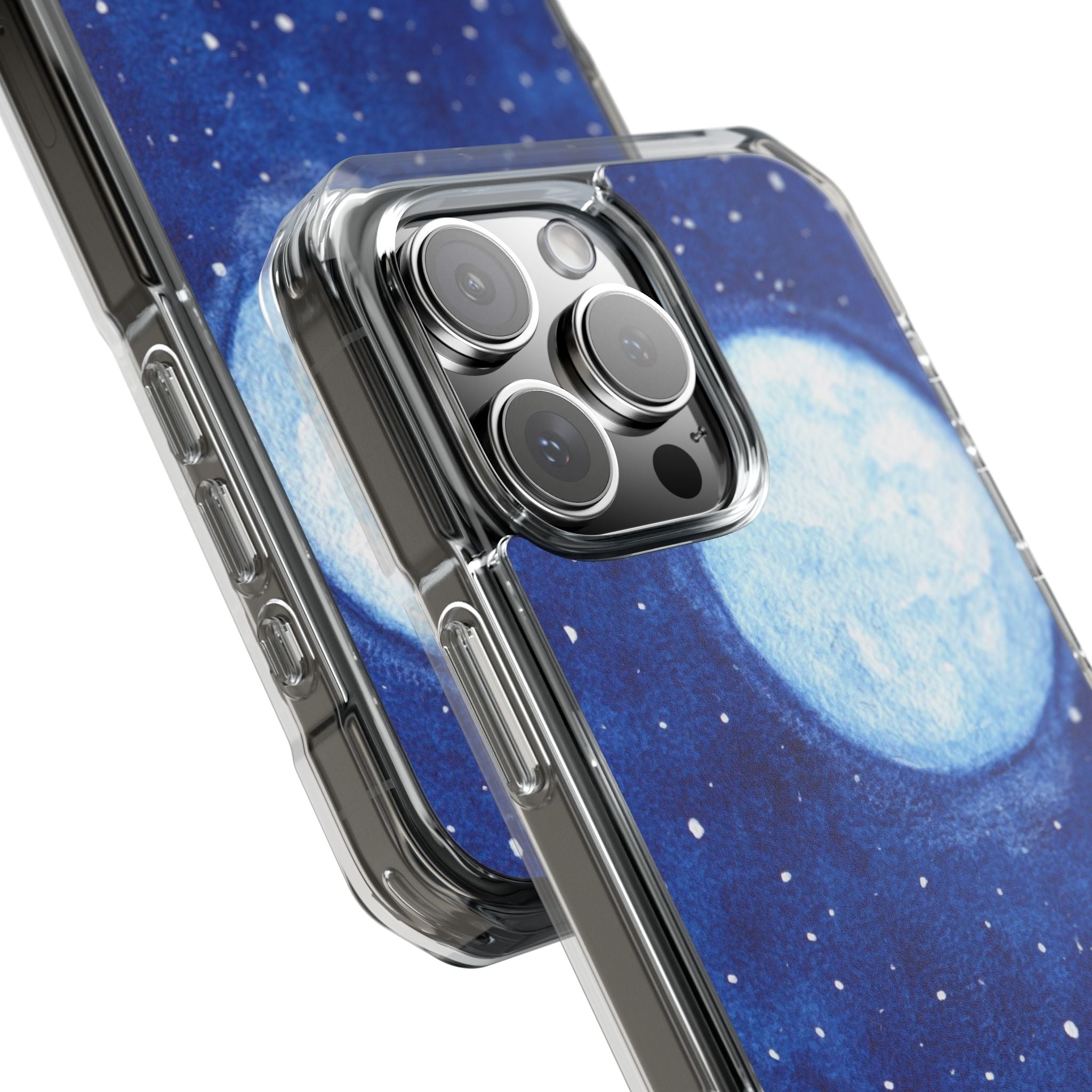 Night Moon - Magnetic Clear Impact Case