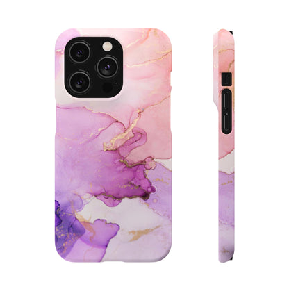 Pink Marble - Snap Case