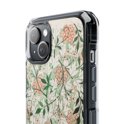 Image of William Morris's (1834-1896) famous Jasmine pattern artwork - Magnetic Clear Impact Case