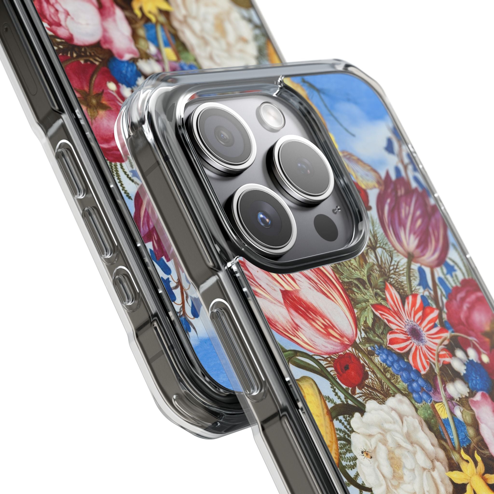 Bouquet of Flowers by Ambrosius Bosschaert - Magnetic Clear Impact Case