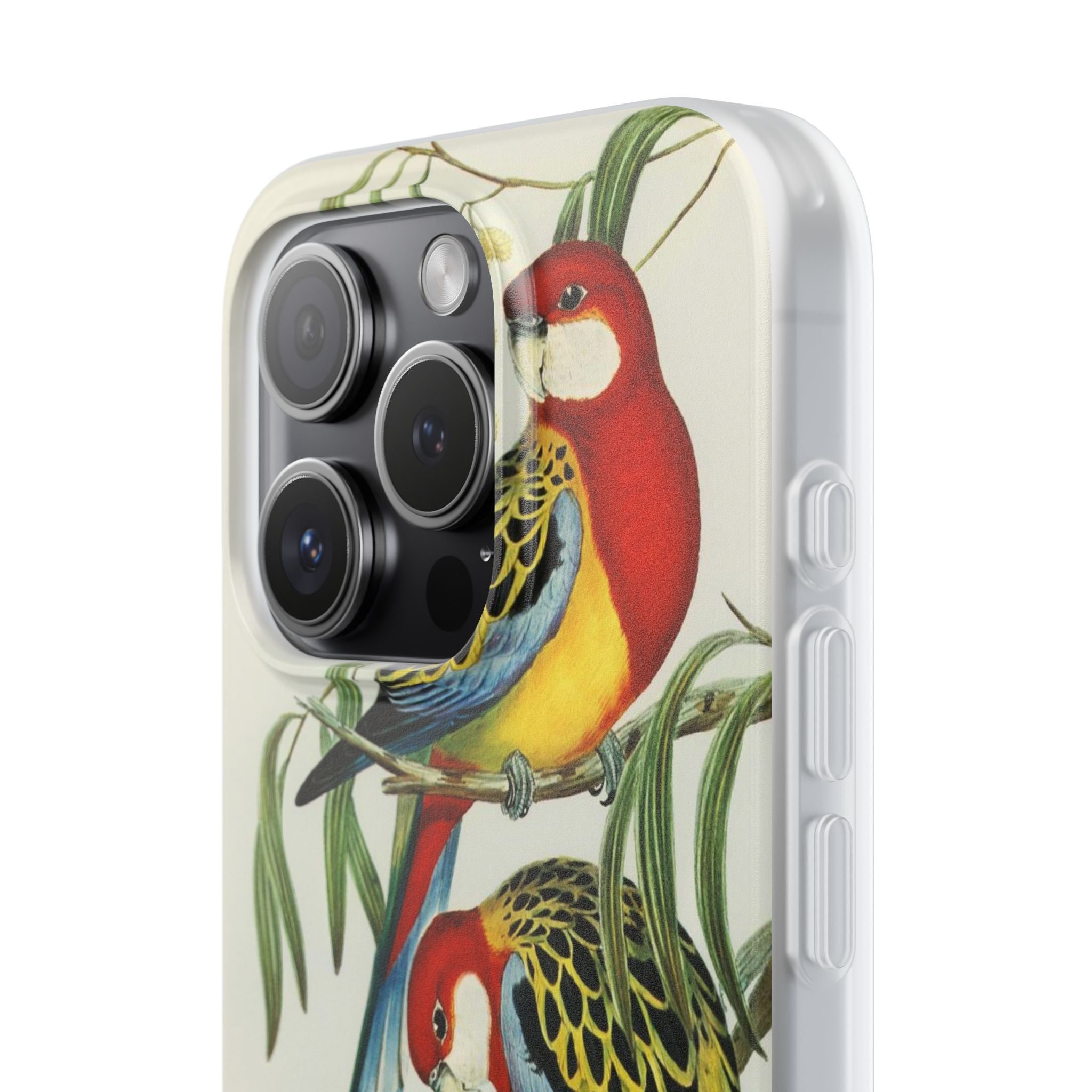 Rosehill Parakeet by Elizabeth Gould - Flexi Case