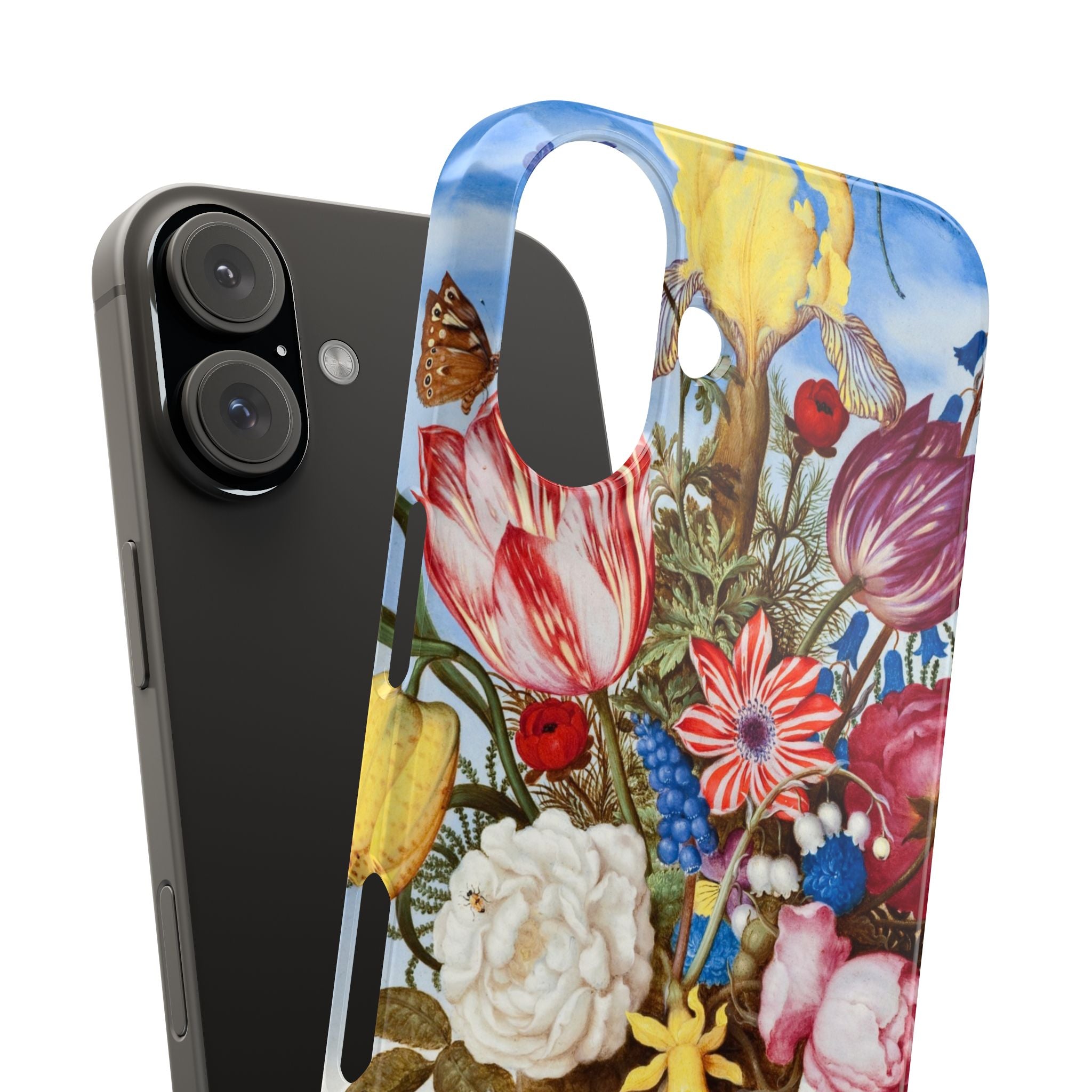 Bouquet of Flowers by Ambrosius Bosschaert - Snap Case