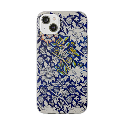 William Morris's Watercolour for Printed Fabric Design Wey (1882-1883) - Flexi Case