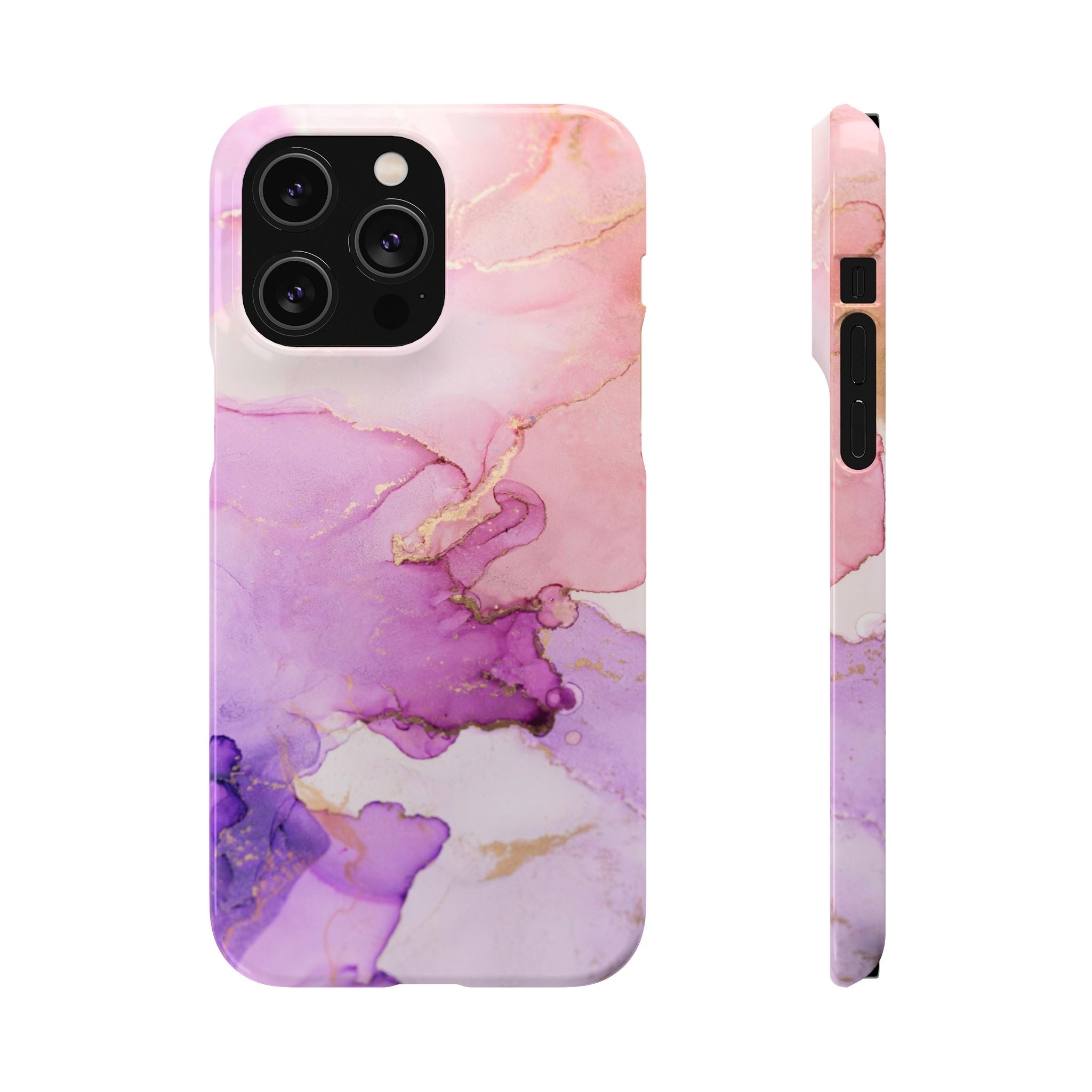 Pink Marble - Snap Case