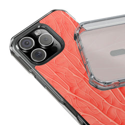 Image of Coral - Magnetic Clear Impact Case