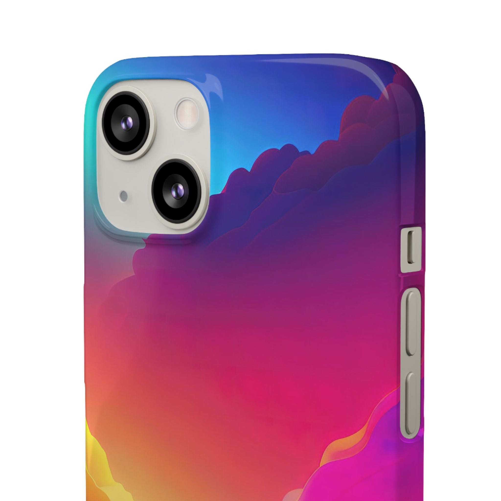 Rainbow Clouds - Snap Case