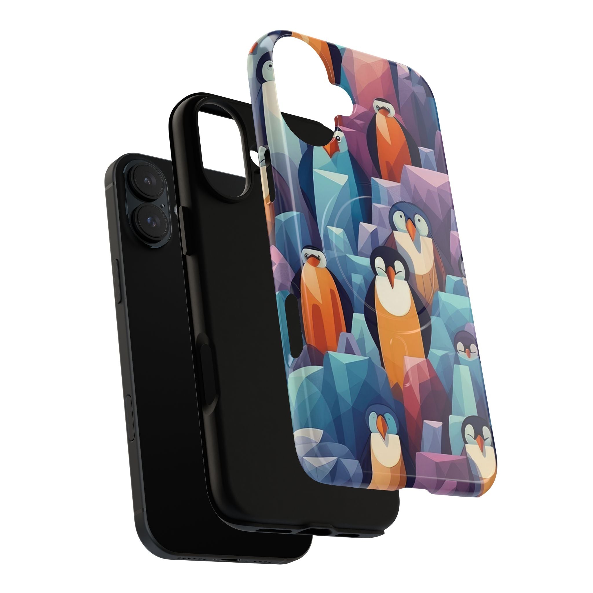 Penguin Family - Tough Magnetic Case