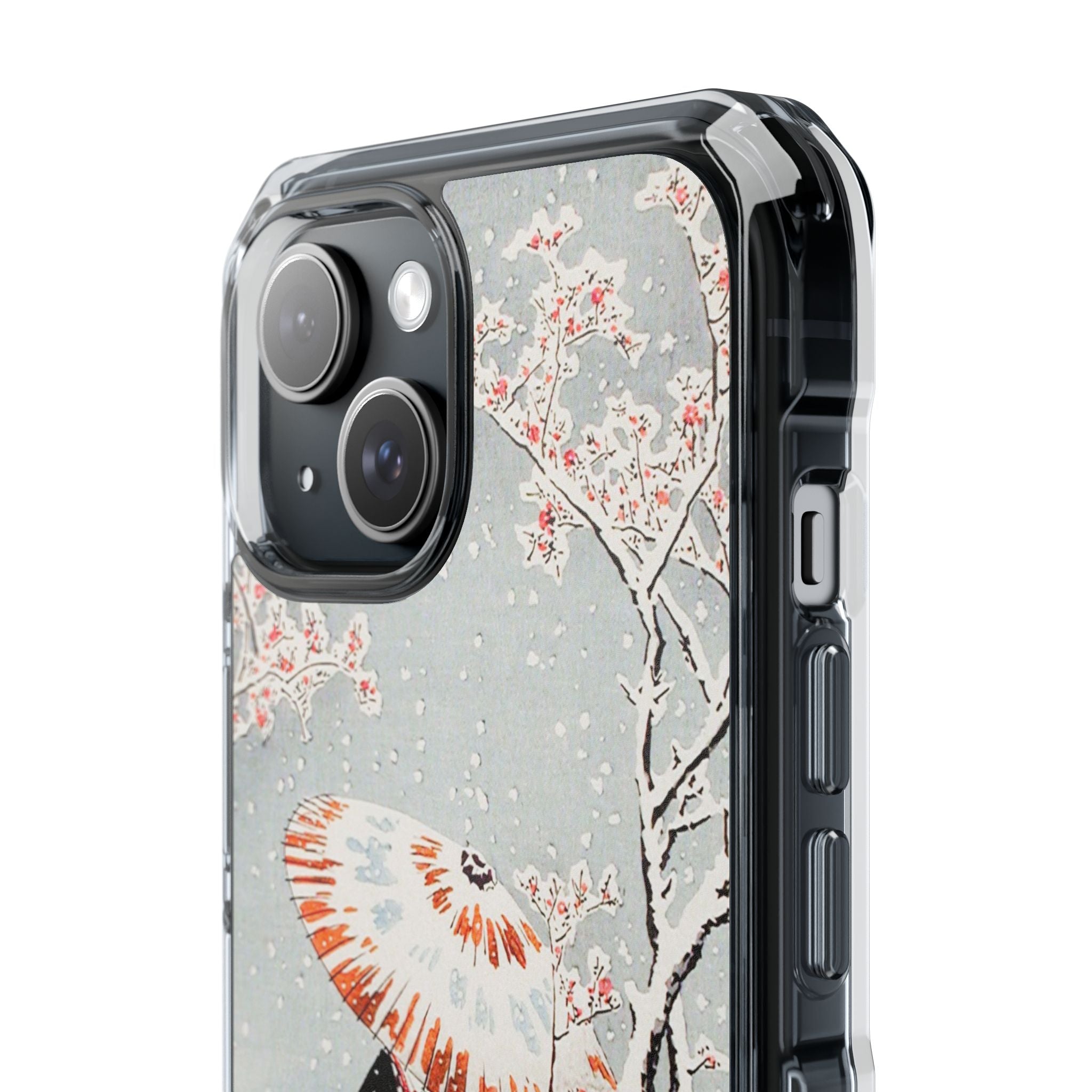 Plum Tree in Snow by Hiroaki Takahashi - Magnetic Clear Impact Case