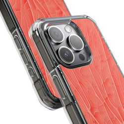 Image of Coral - Magnetic Clear Impact Case