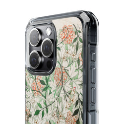 Image of William Morris's (1834-1896) famous Jasmine pattern artwork - Magnetic Clear Impact Case