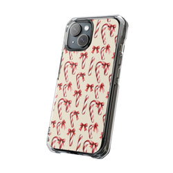 Image of Candy Cane Lane - Magnetic Clear Impact Case