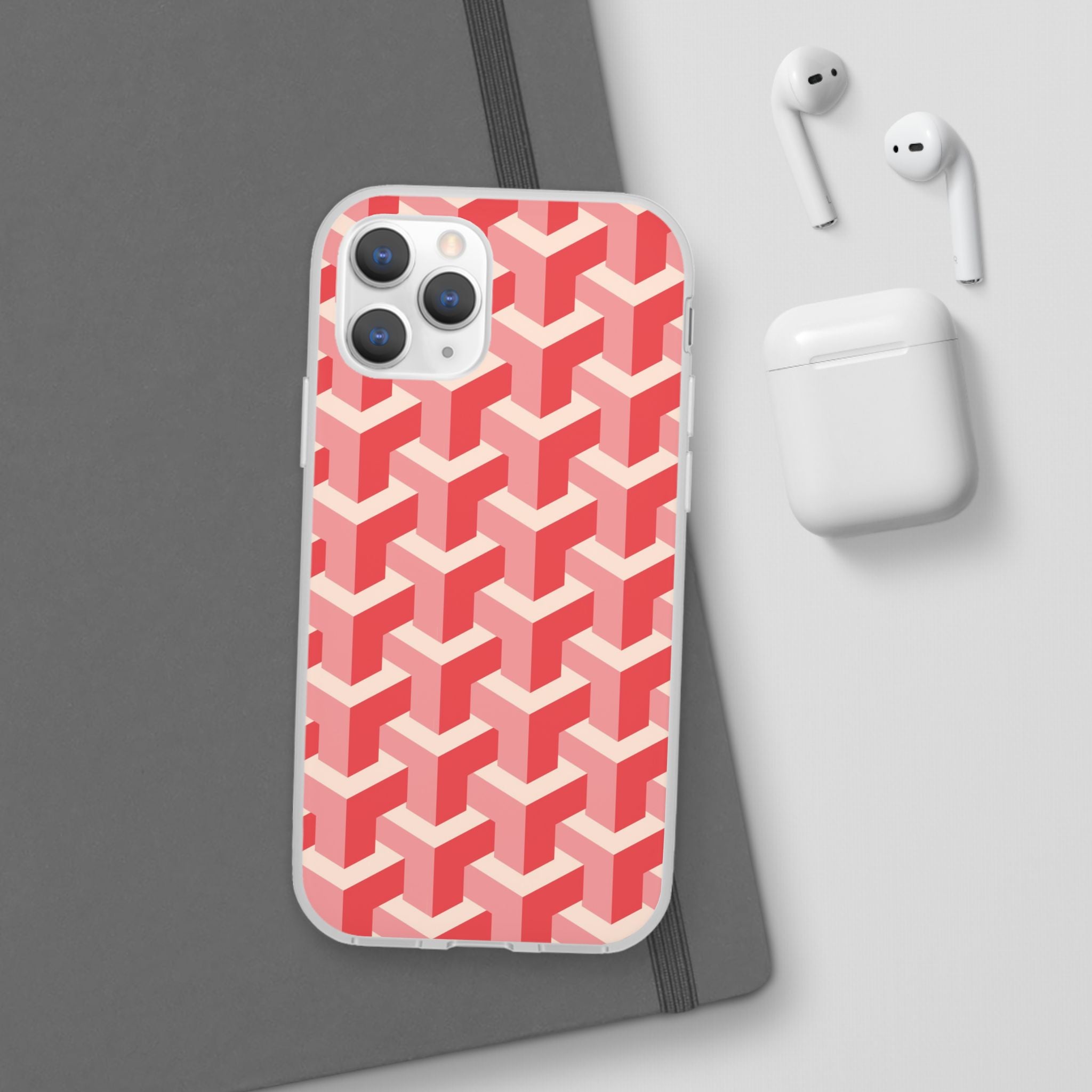 Pink Geo - Flexi Case