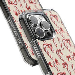 Image of Candy Cane Lane - Magnetic Clear Impact Case