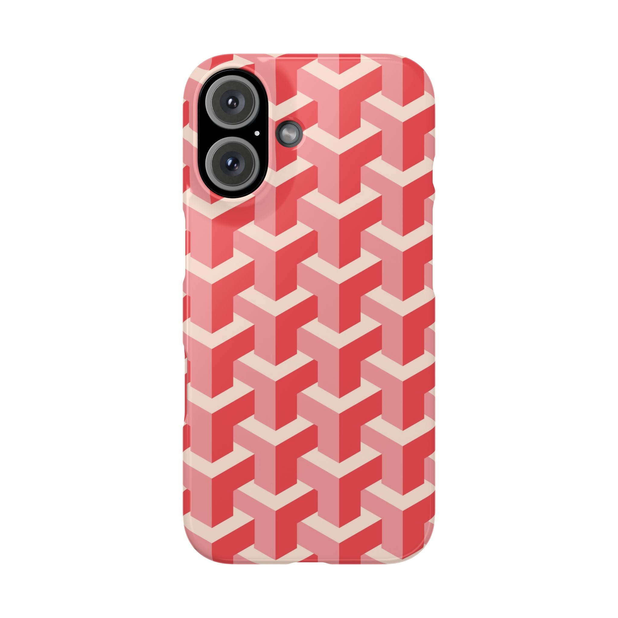 Pink Geo - Snap Case