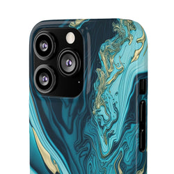 Image of Blue Marble - Snap Case