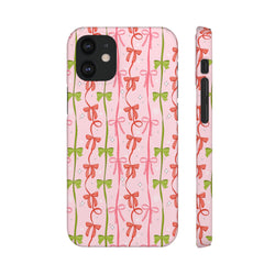 Image of Christmas Ribbon - Snap Case