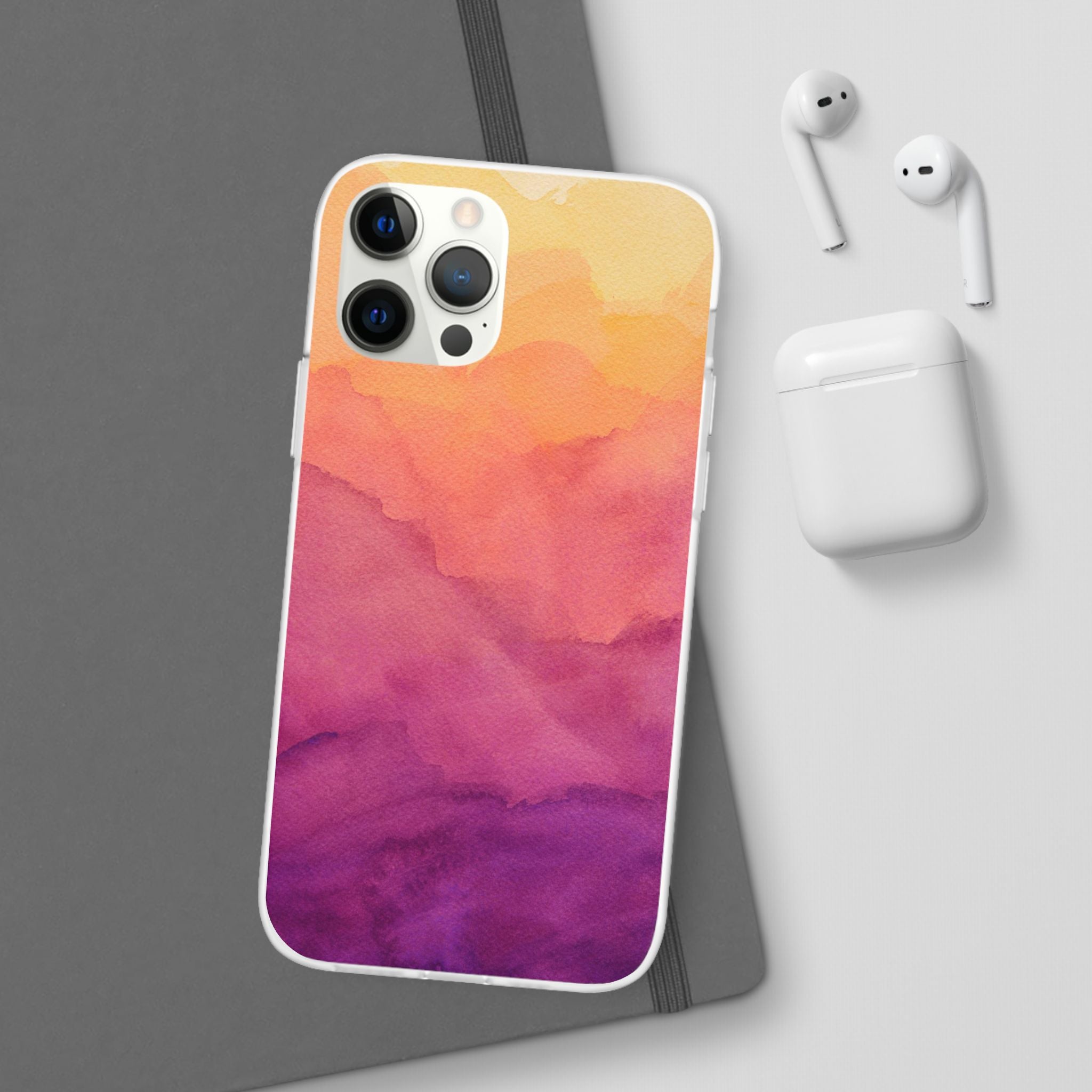 Watercolour Sunrise - Flexi Case