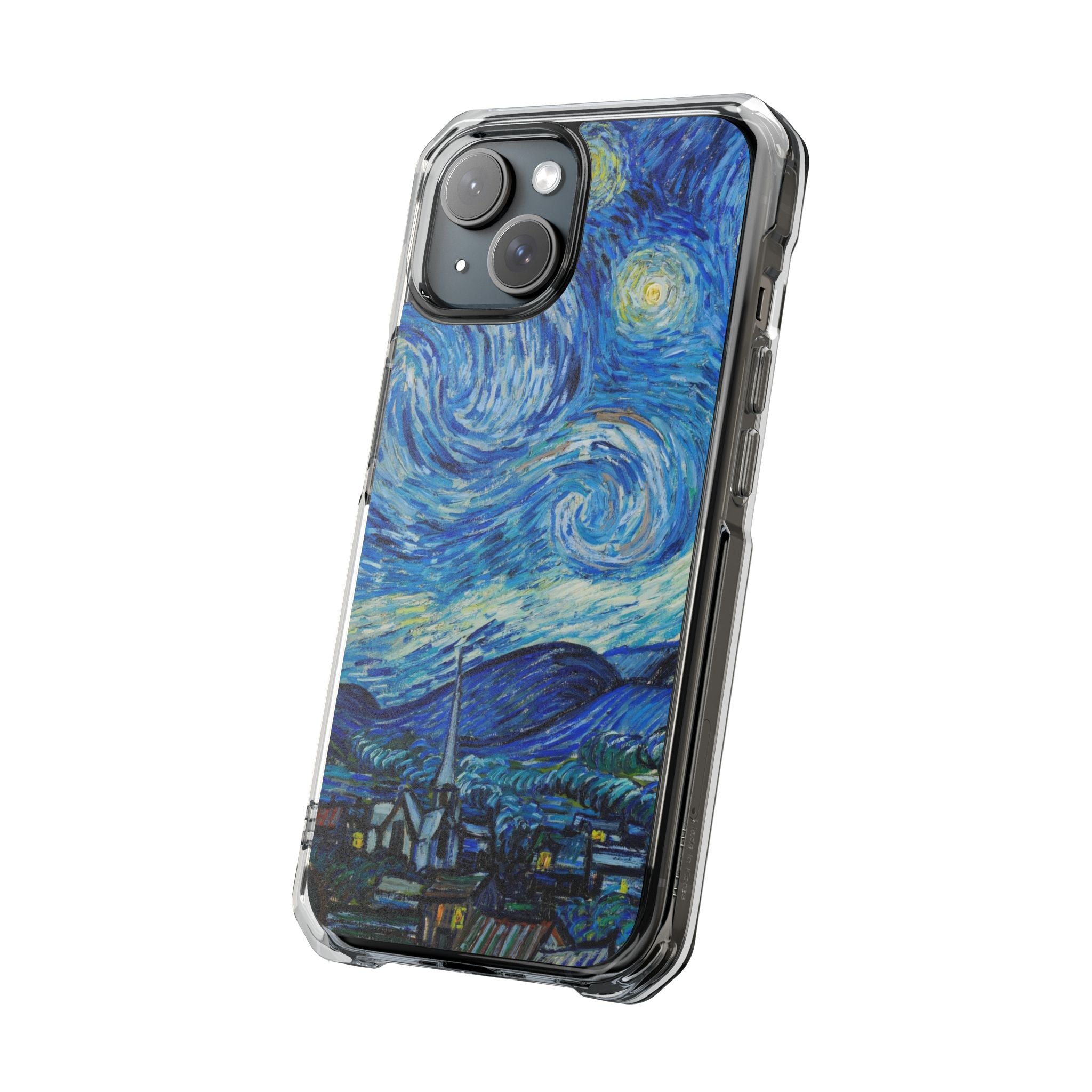 Vincent Van Gogh's The Starry Night - Magnetic Clear Impact Case