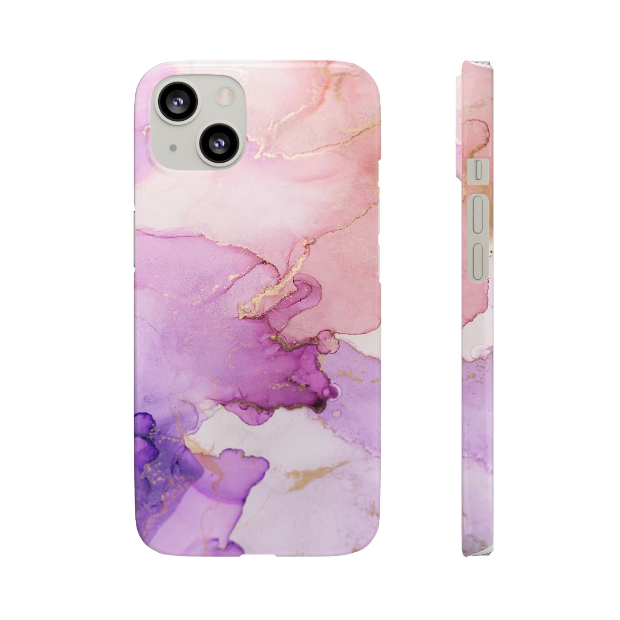 Pink Marble - Snap Case