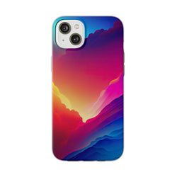 Image of Rainbow Clouds - Flexi Case