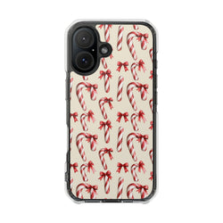 Image of Candy Cane Lane - Magnetic Clear Impact Case