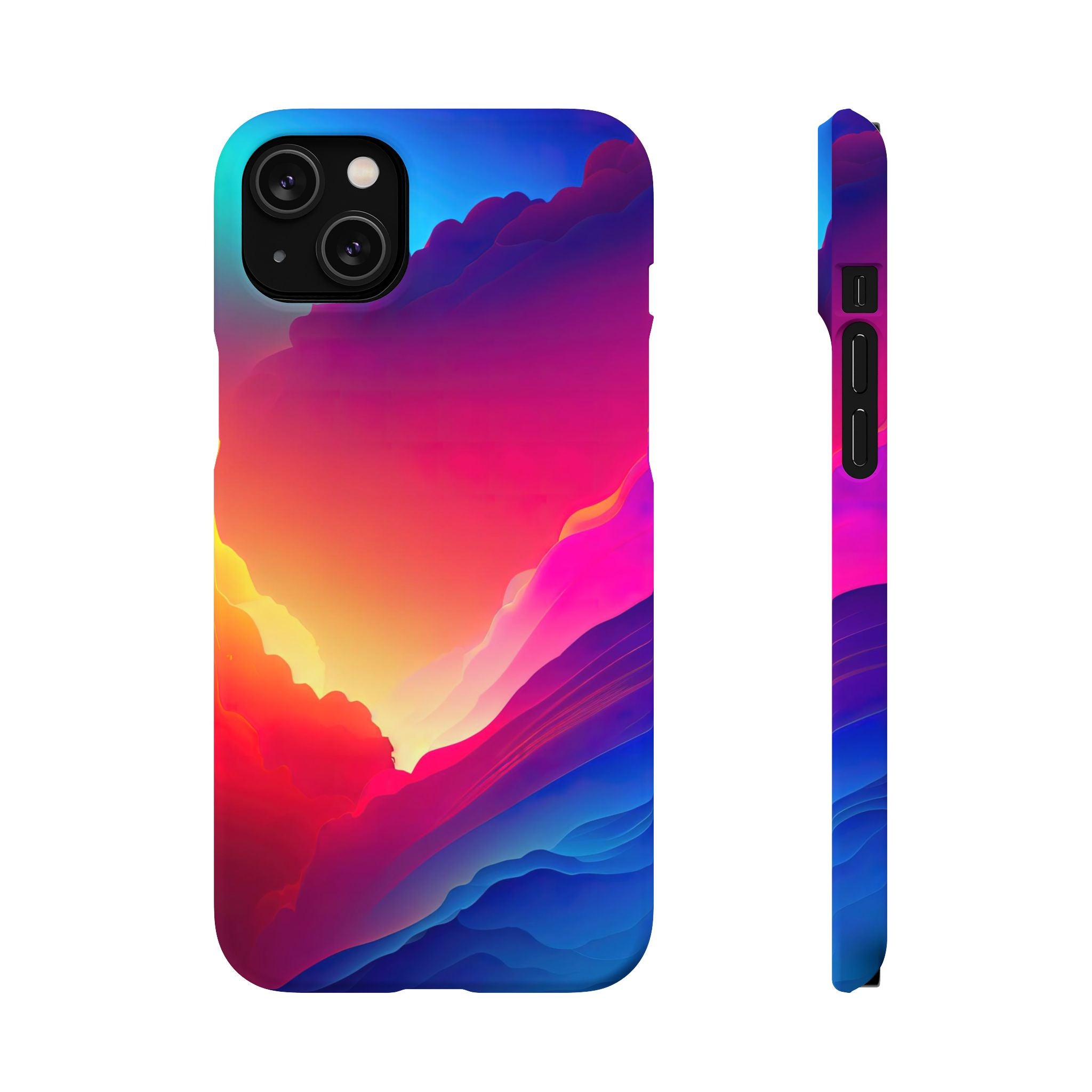 Rainbow Clouds - Snap Case