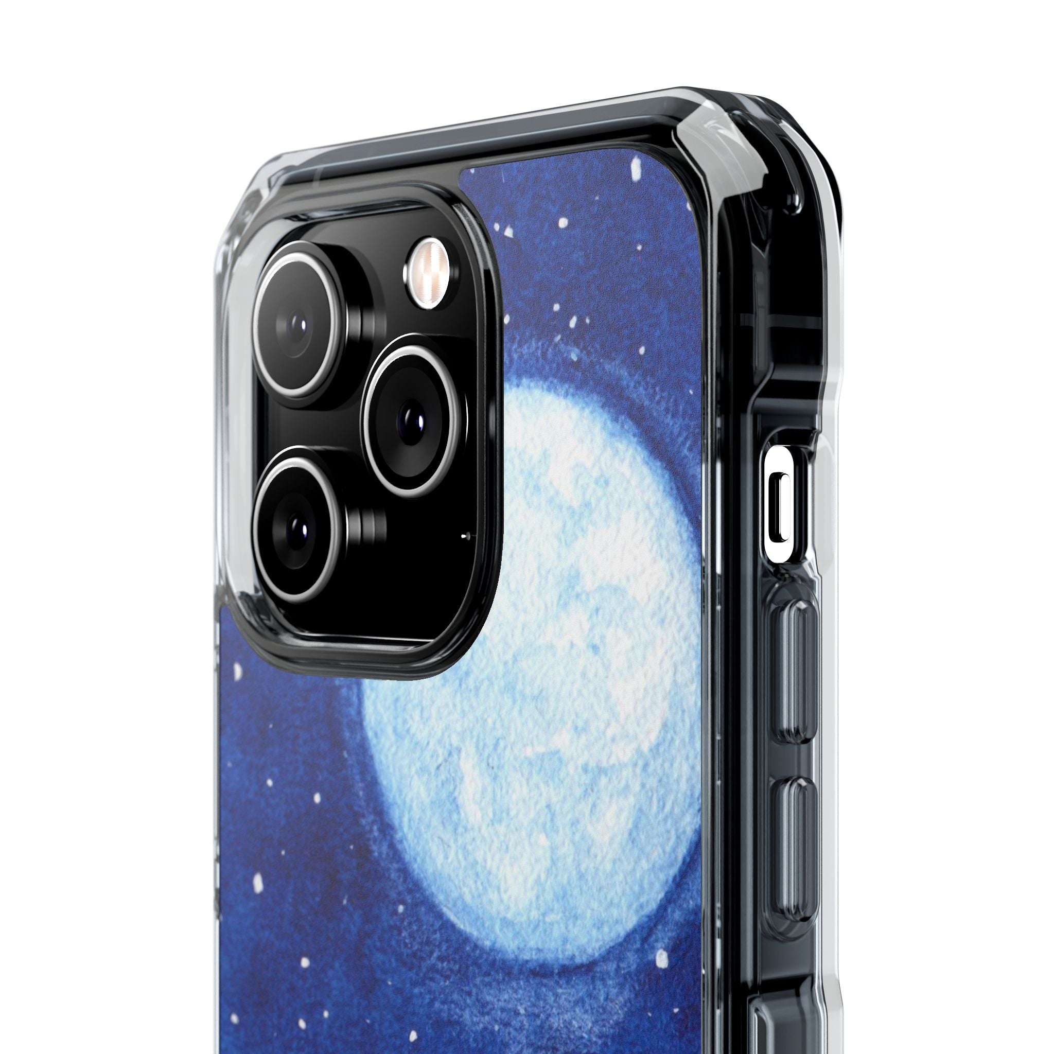 Night Moon - Magnetic Clear Impact Case