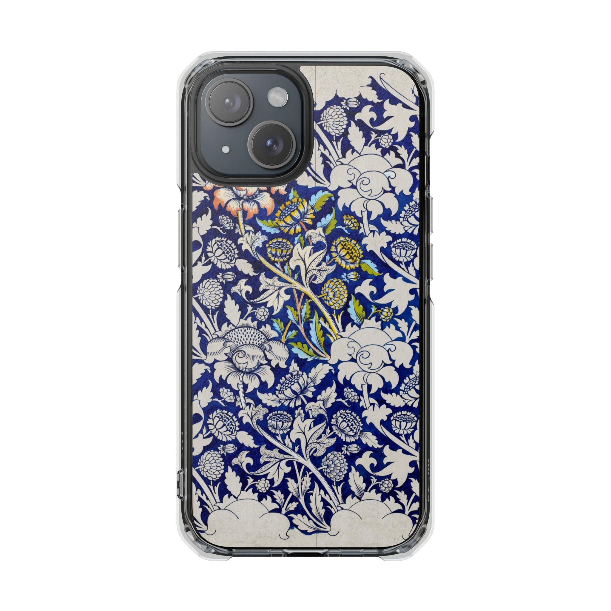 William Morris's Watercolour for Printed Fabric Design Wey (1882-1883) - Magnetic Clear Impact Case