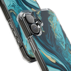 Image of Blue Marble - Magnetic Clear Impact Case