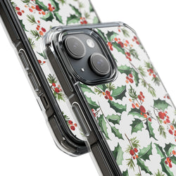 Image of Mistletoe - Magnetic Clear Impact Case