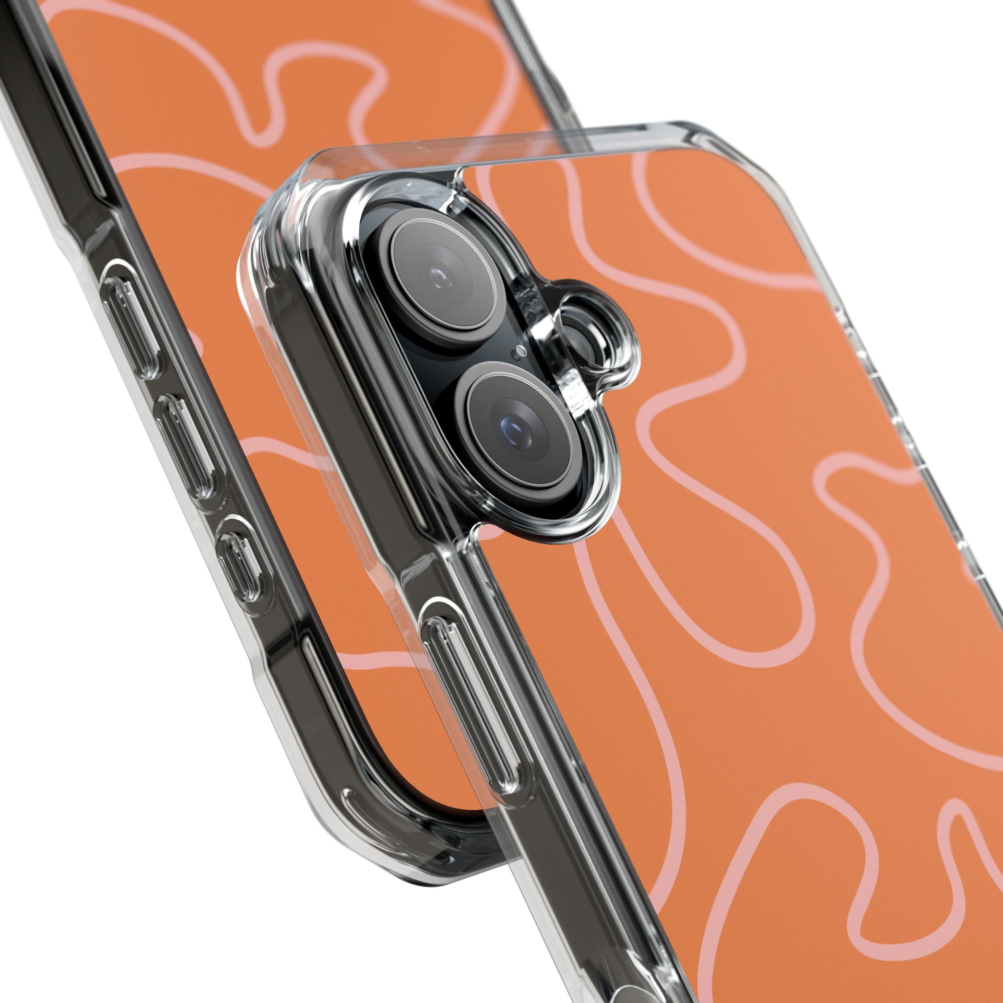 Retro Waves - Magnetic Clear Impact Case