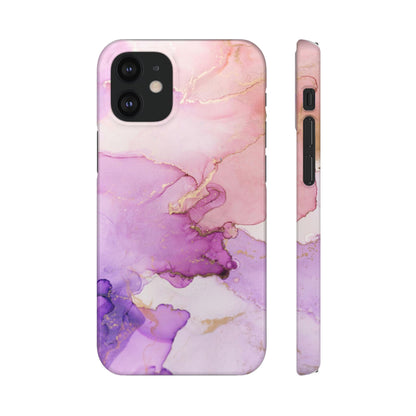 Pink Marble - Snap Case