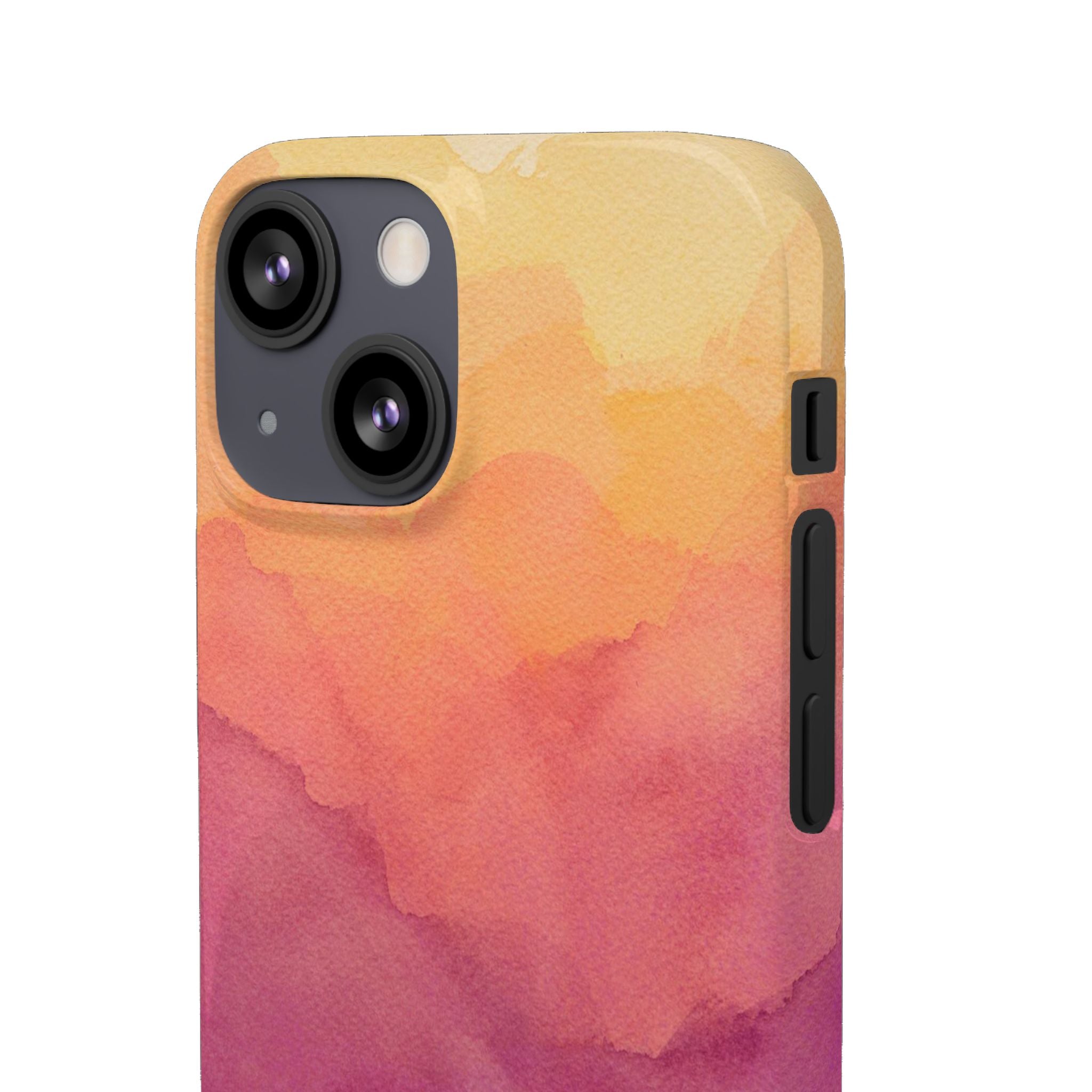 Watercolour Sunrise - Snap Case