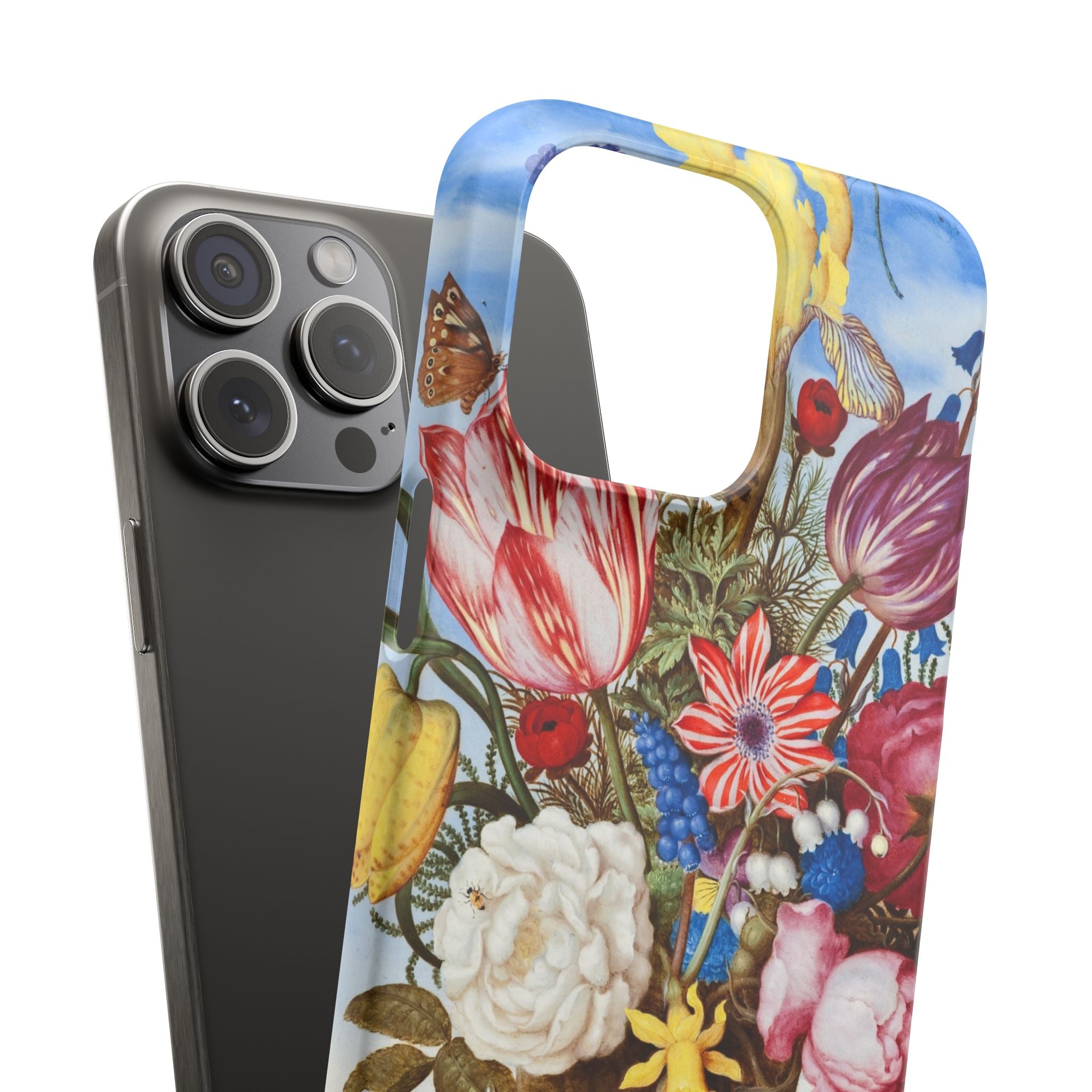 Bouquet of Flowers by Ambrosius Bosschaert - Snap Case