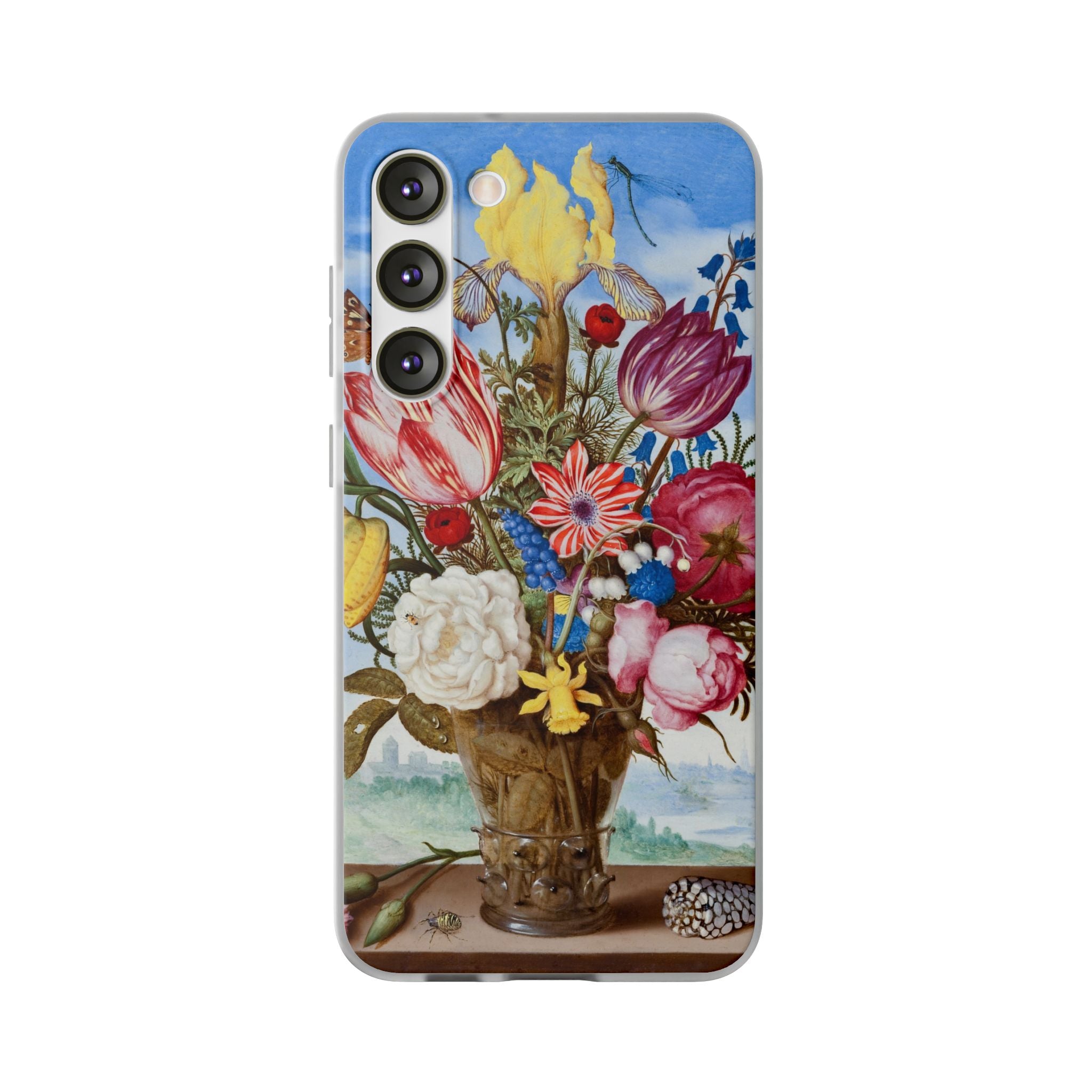 Bouquet of Flowers by Ambrosius Bosschaert - Flexi Case