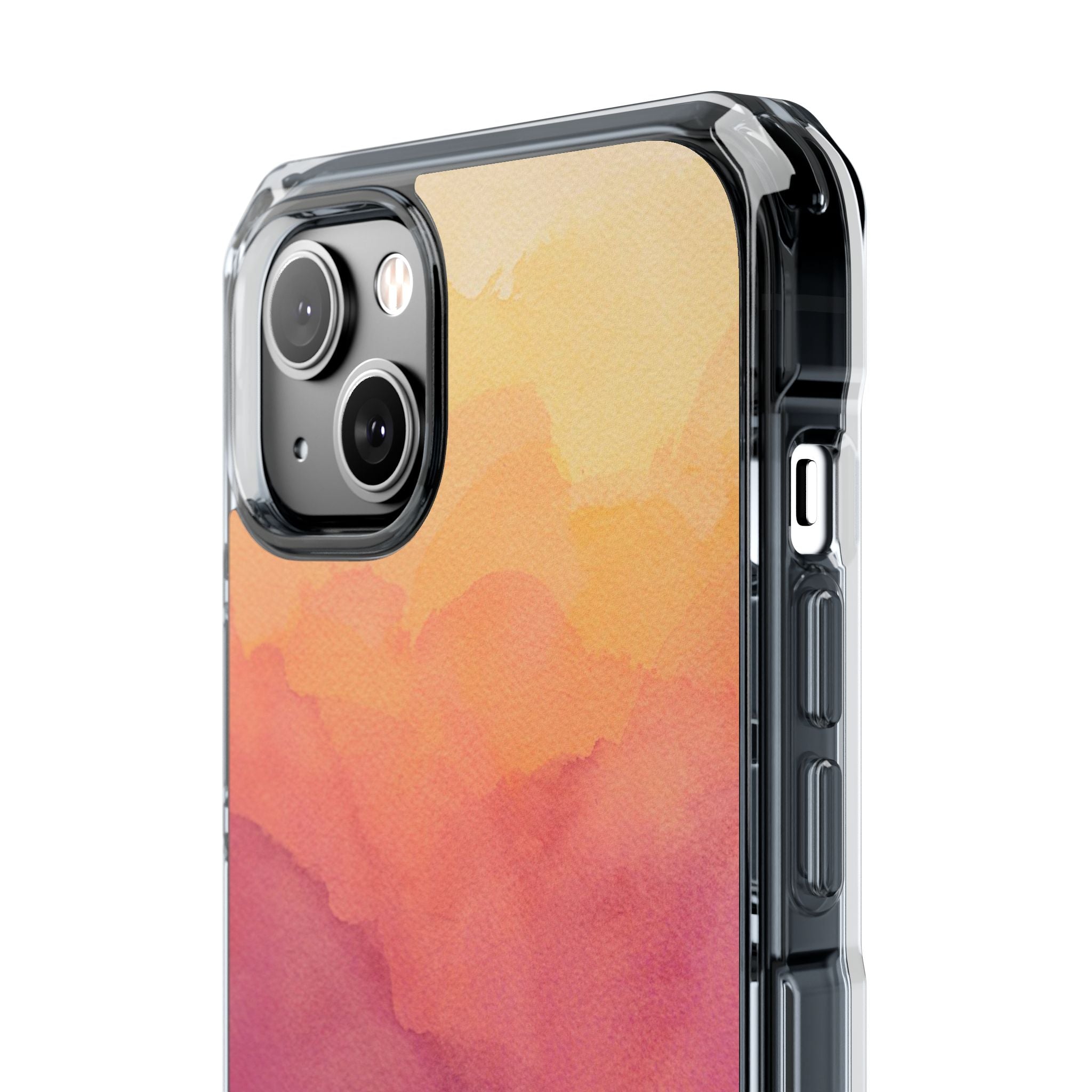 Watercolour Sunrise - Magnetic Clear Impact Case