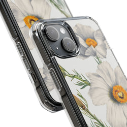 Image of Matilija Poppy by Mary Vaux Walcott - Magnetic Clear Impact Case