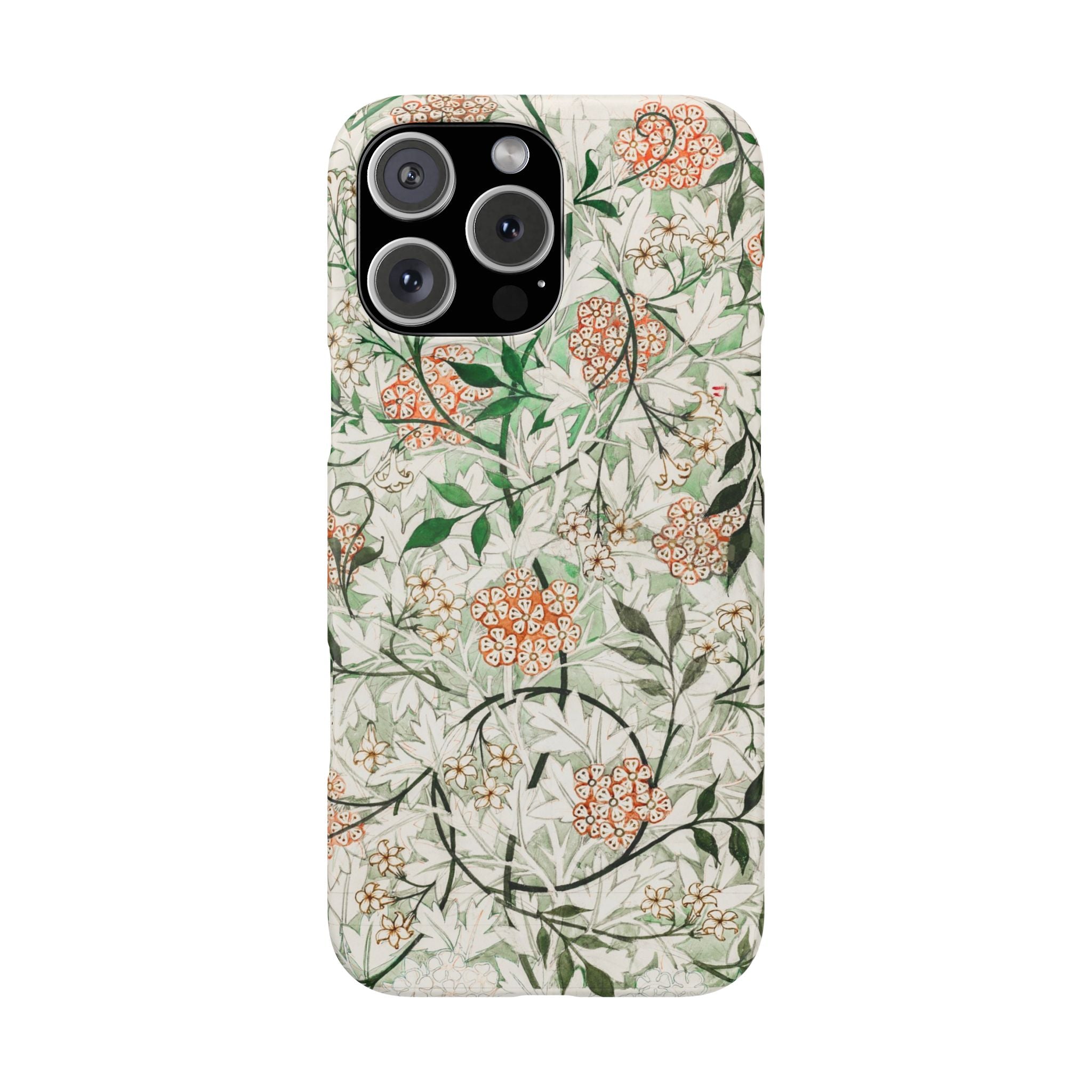 William Morris's (1834-1896) famous Jasmine pattern artwork - Snap Case