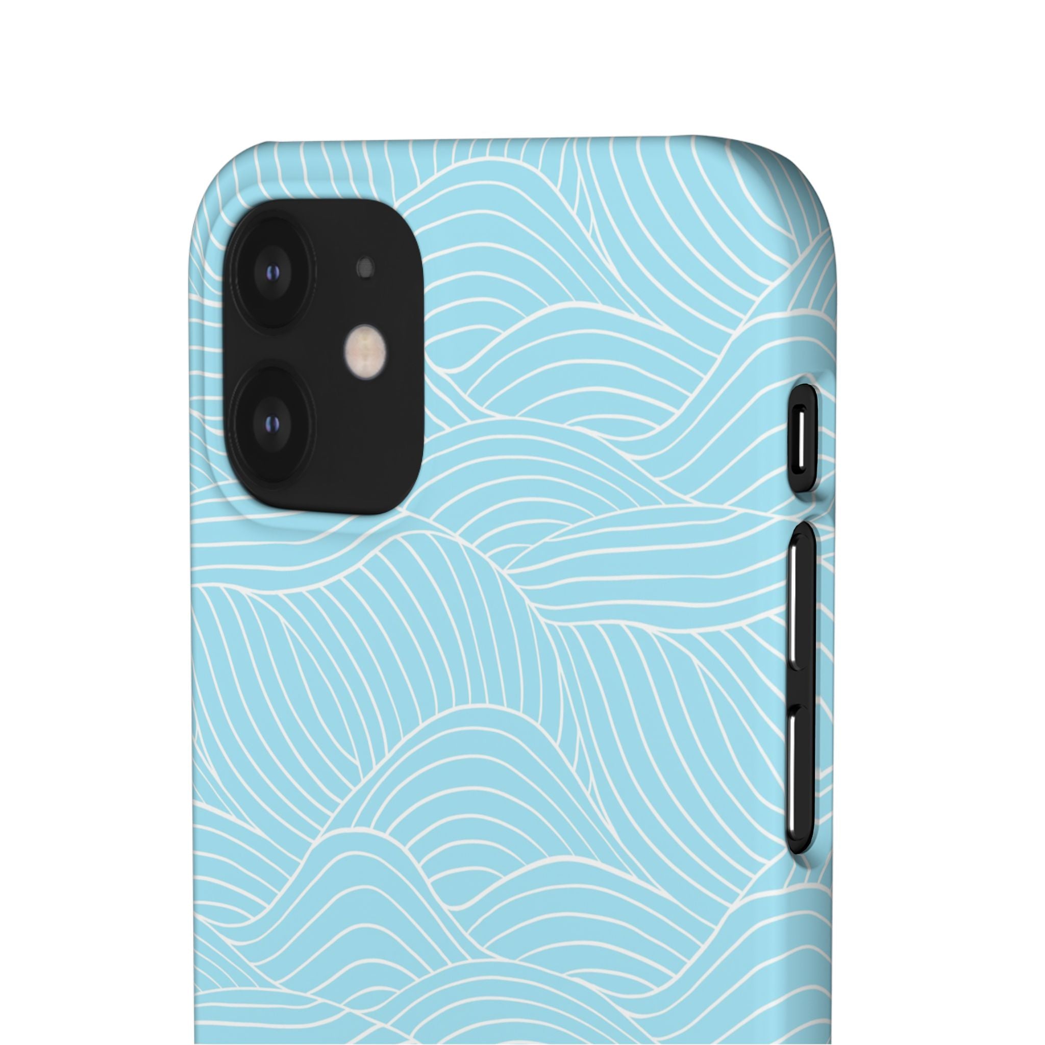 Ocean Lines - Snap Case