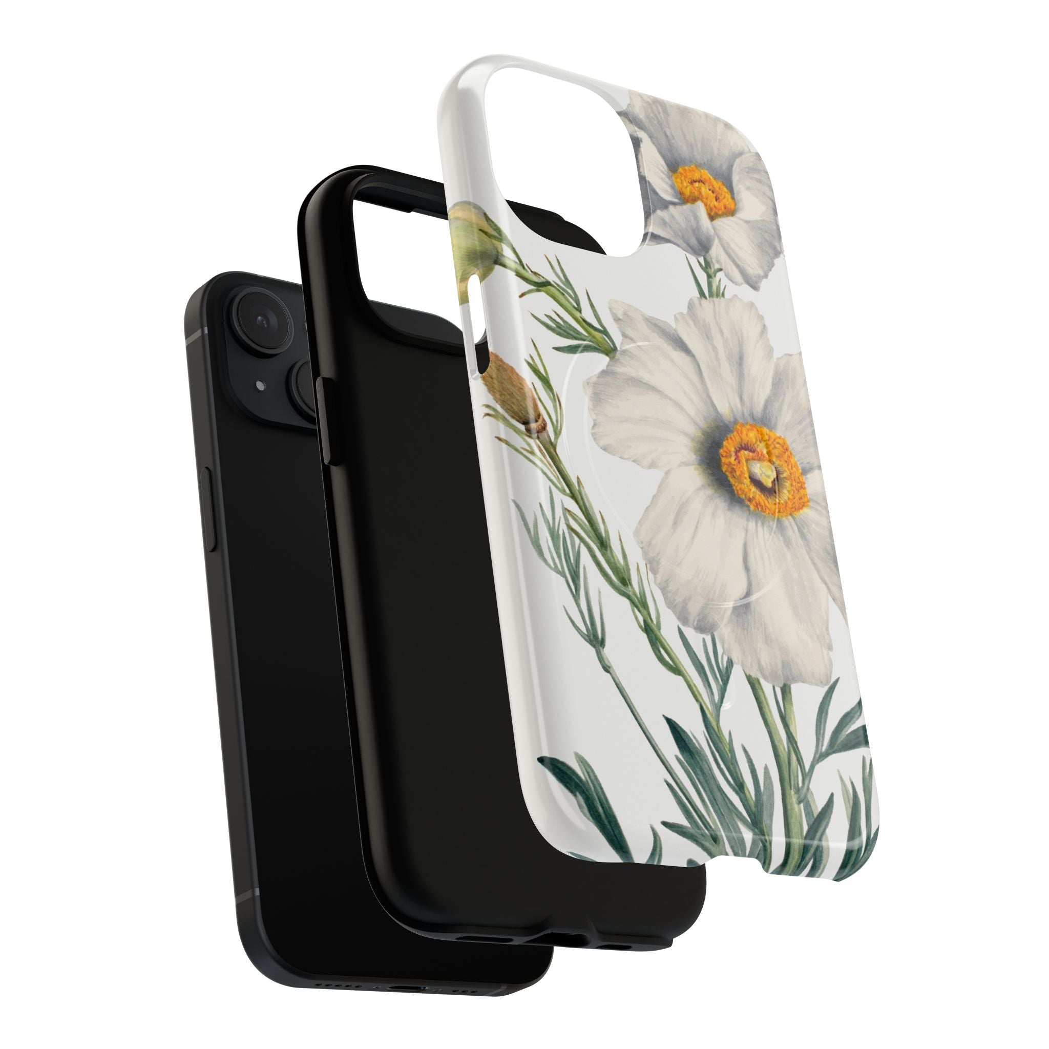 Matilija Poppy by Mary Vaux Walcott - Tough Magnetic Case