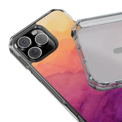 Image of Watercolour Sunrise - Magnetic Clear Impact Case