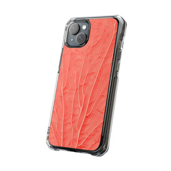 Image of Coral - Magnetic Clear Impact Case