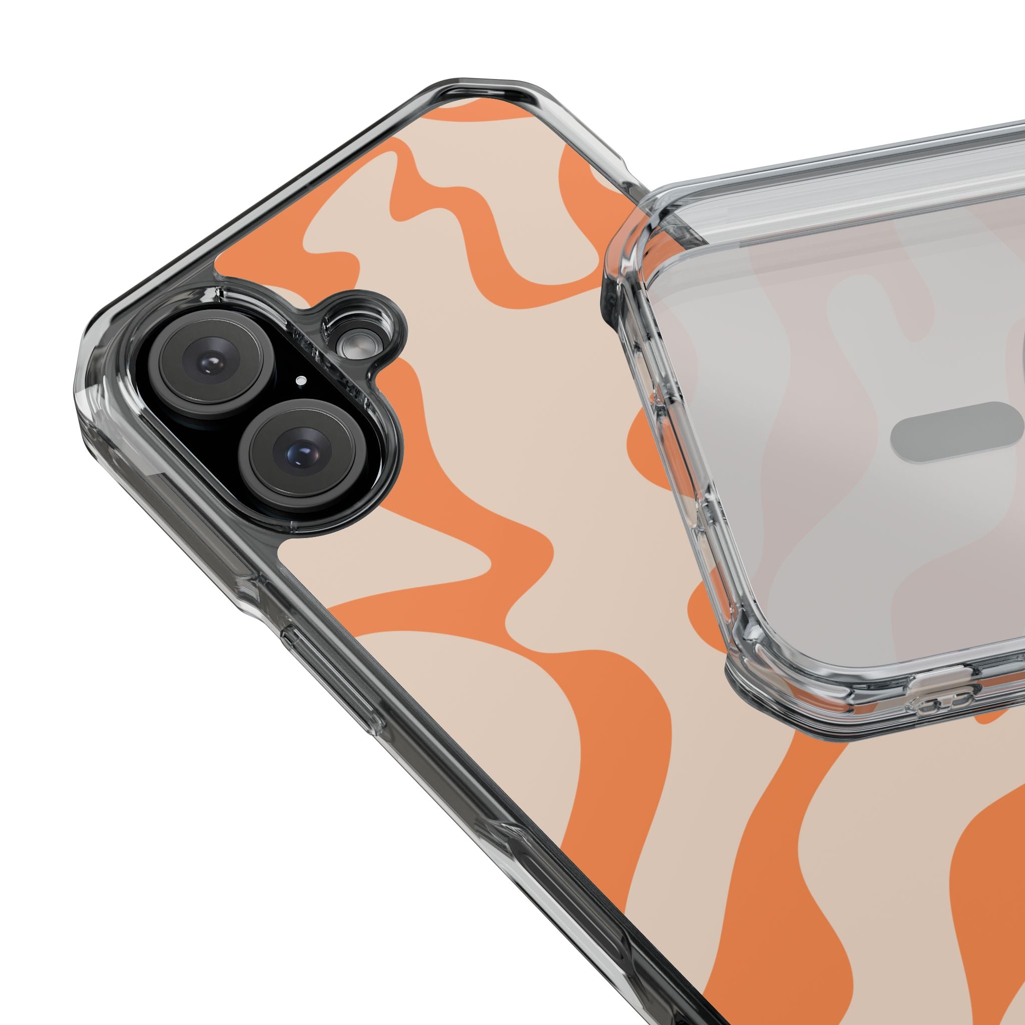 Retro Ripples - Magnetic Clear Impact Case