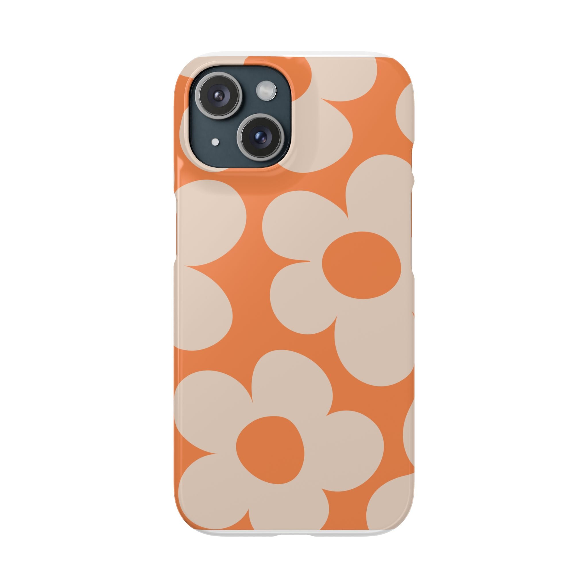 Retro Flowers - Snap Case