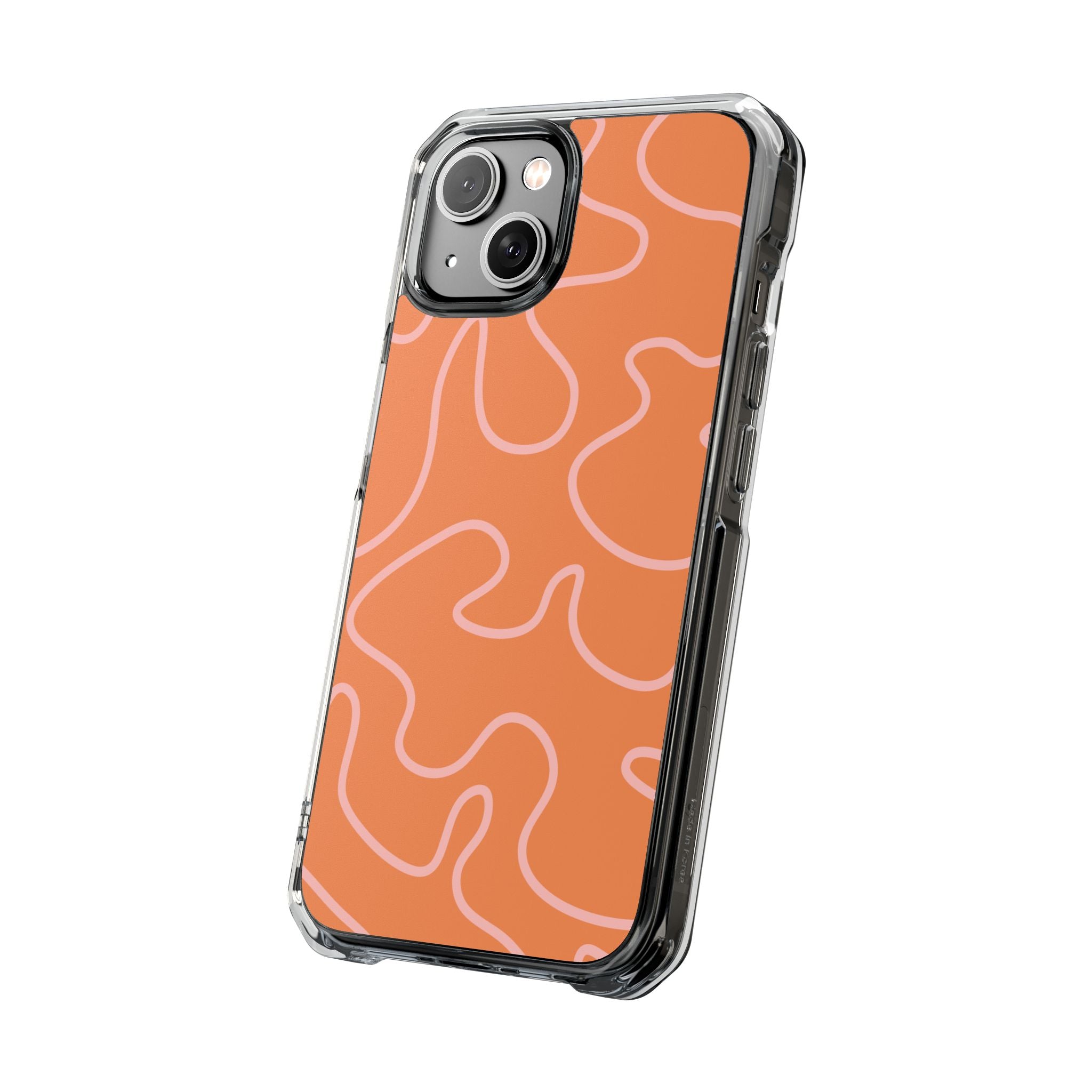 Retro Waves - Magnetic Clear Impact Case