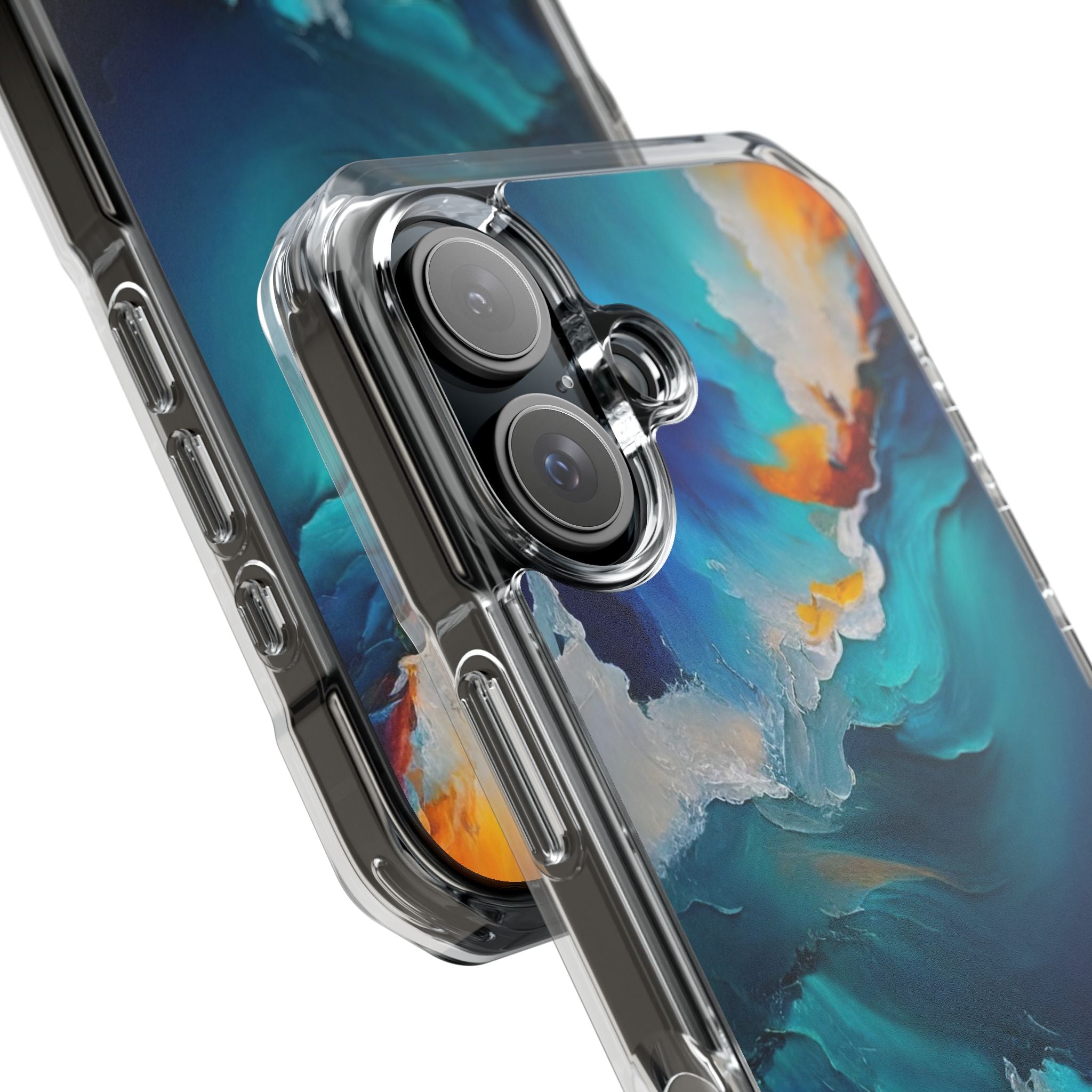 Brushstrokes - Magnetic Clear Impact Case