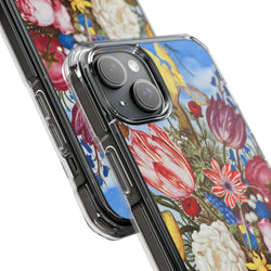 Image of Bouquet of Flowers by Ambrosius Bosschaert - Magnetic Clear Impact Case