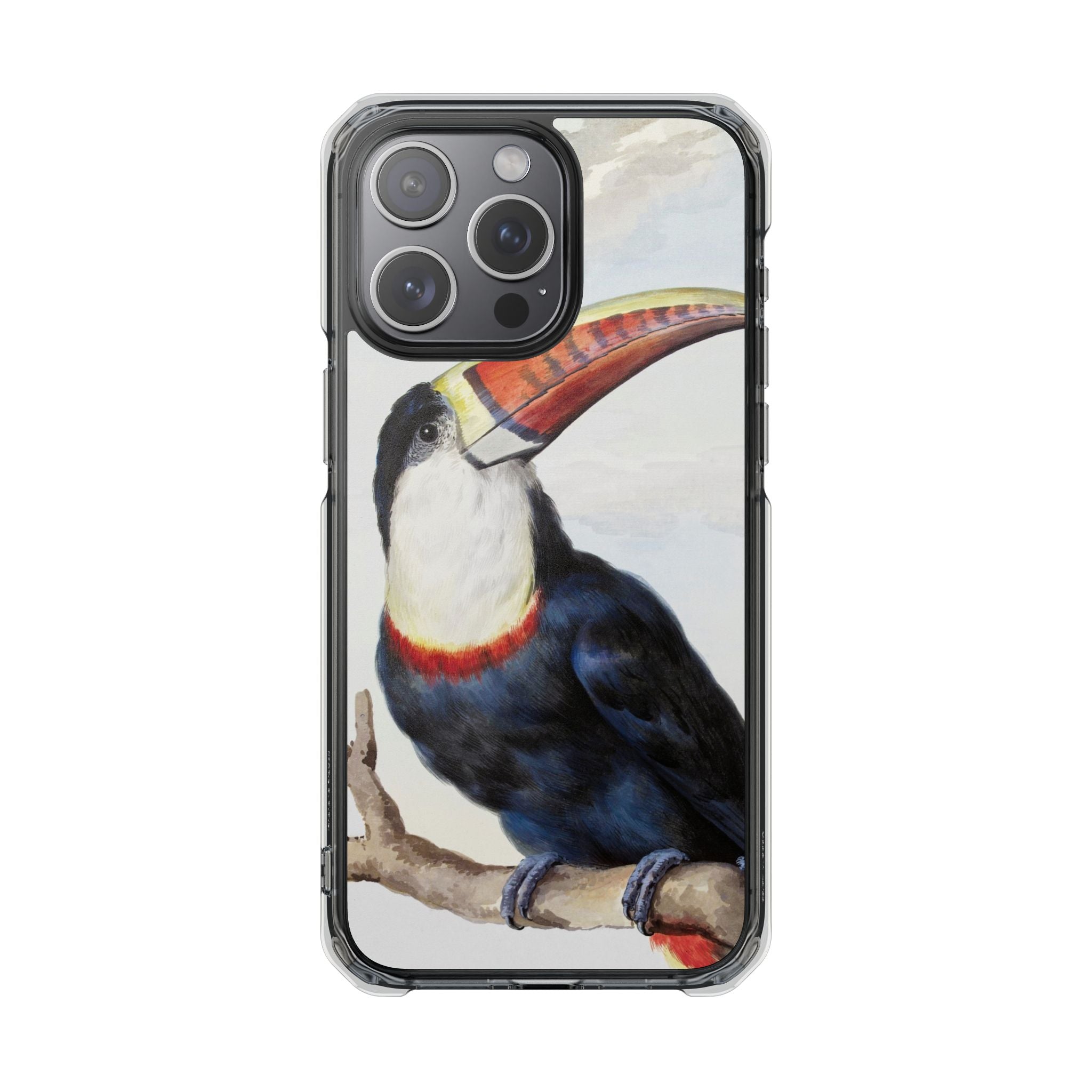 Red-billed Toucan (1748) - Magnetic Clear Impact Case