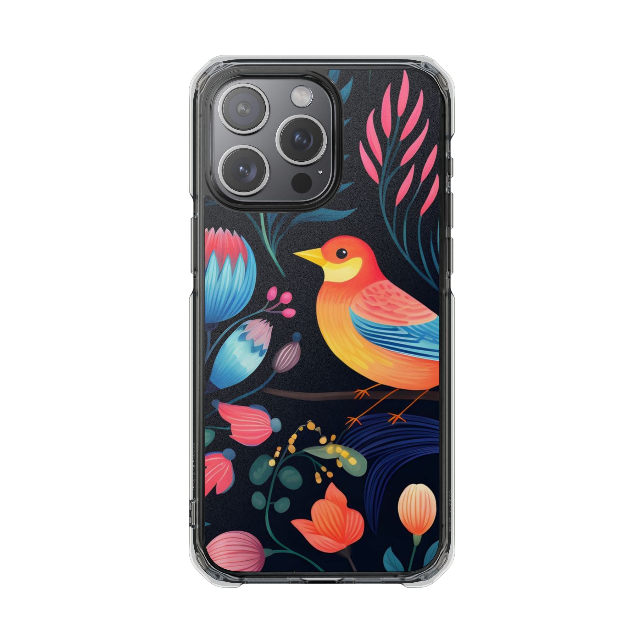 Bright Birds - Magnetic Clear Impact Case